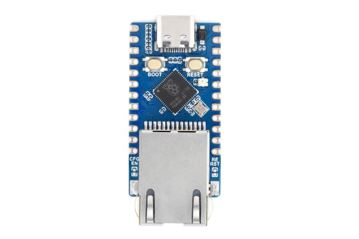 "RP2040-ETH (плата разработки с Ethernet), RP2040" - вид 4