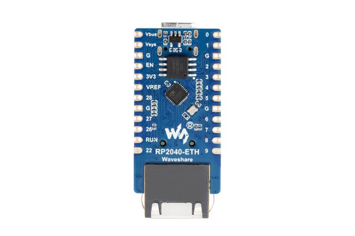 "RP2040-ETH (плата разработки с Ethernet), RP2040" - вид 5
