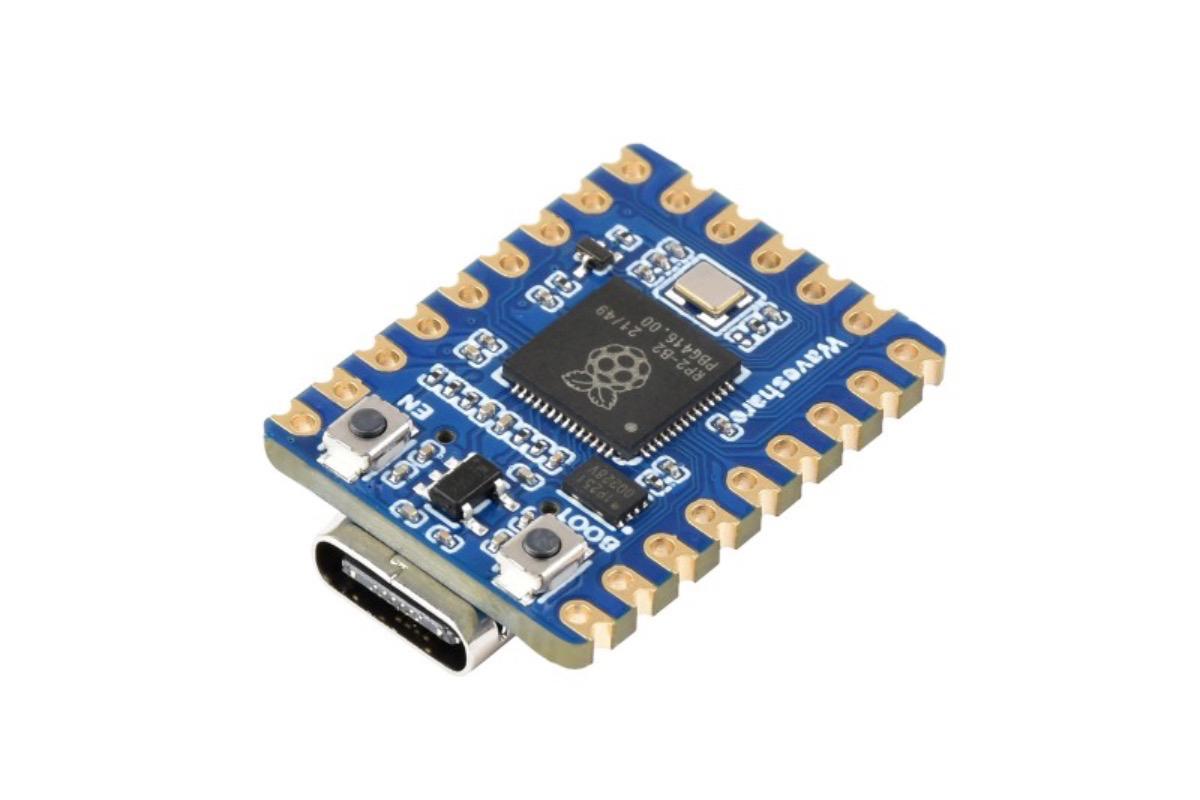 "RP2040-Matrix (плата разработки), RP2040" - вид 2