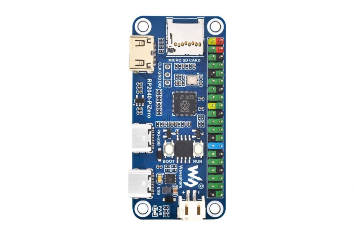 "RP2040-PiZero (плата разработки), RP2040" - вид 3