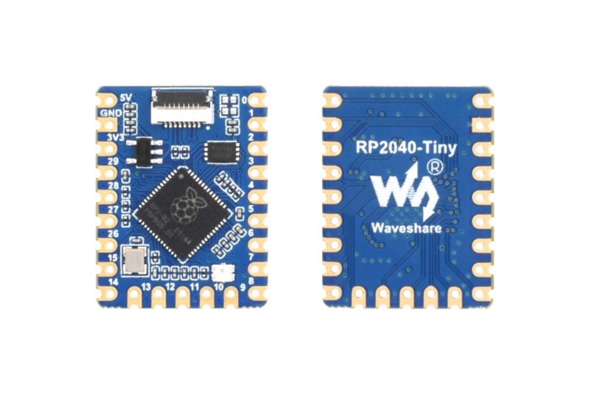 "RP2040-Tiny (плата разработки), RP2040" - вид 3