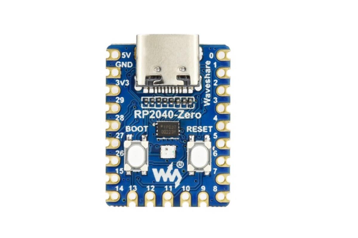 "RP2040-Zero (плата разработки), RP2040" - вид 3