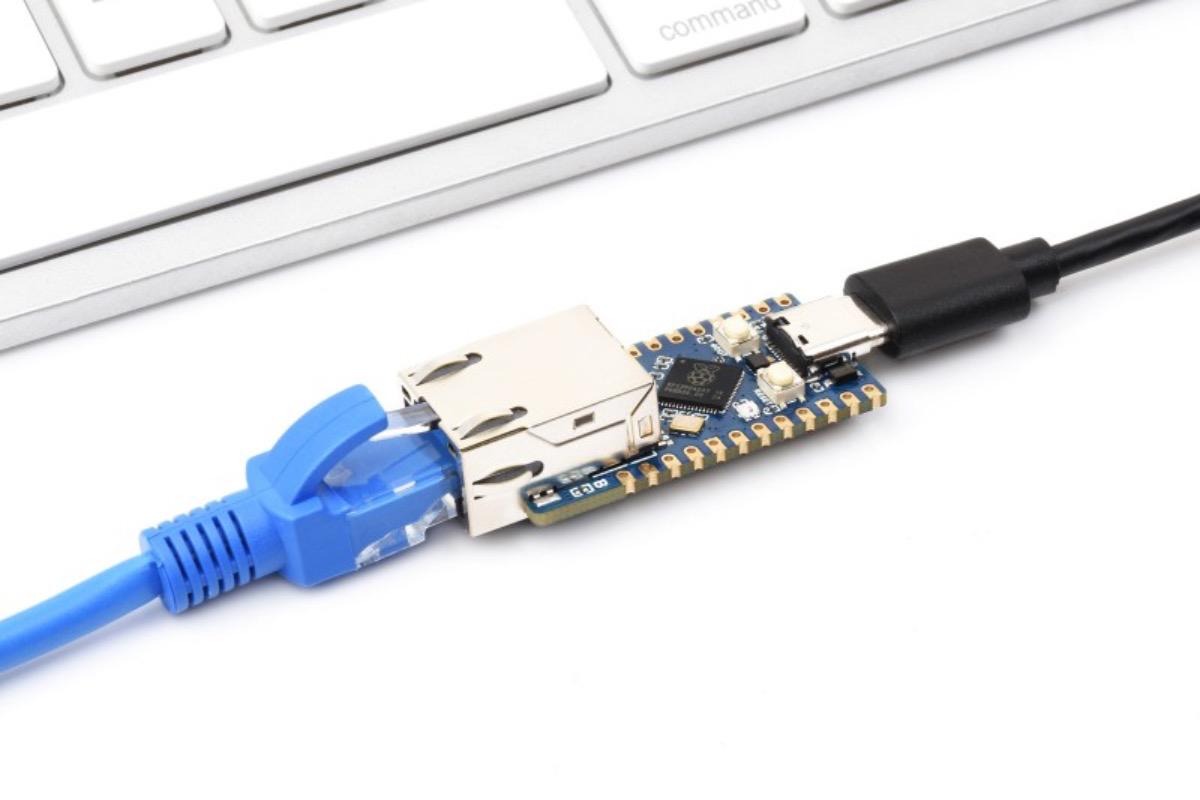 "RP2350-ETH (плата разработки с Ethernet), RP2350" - вид 5