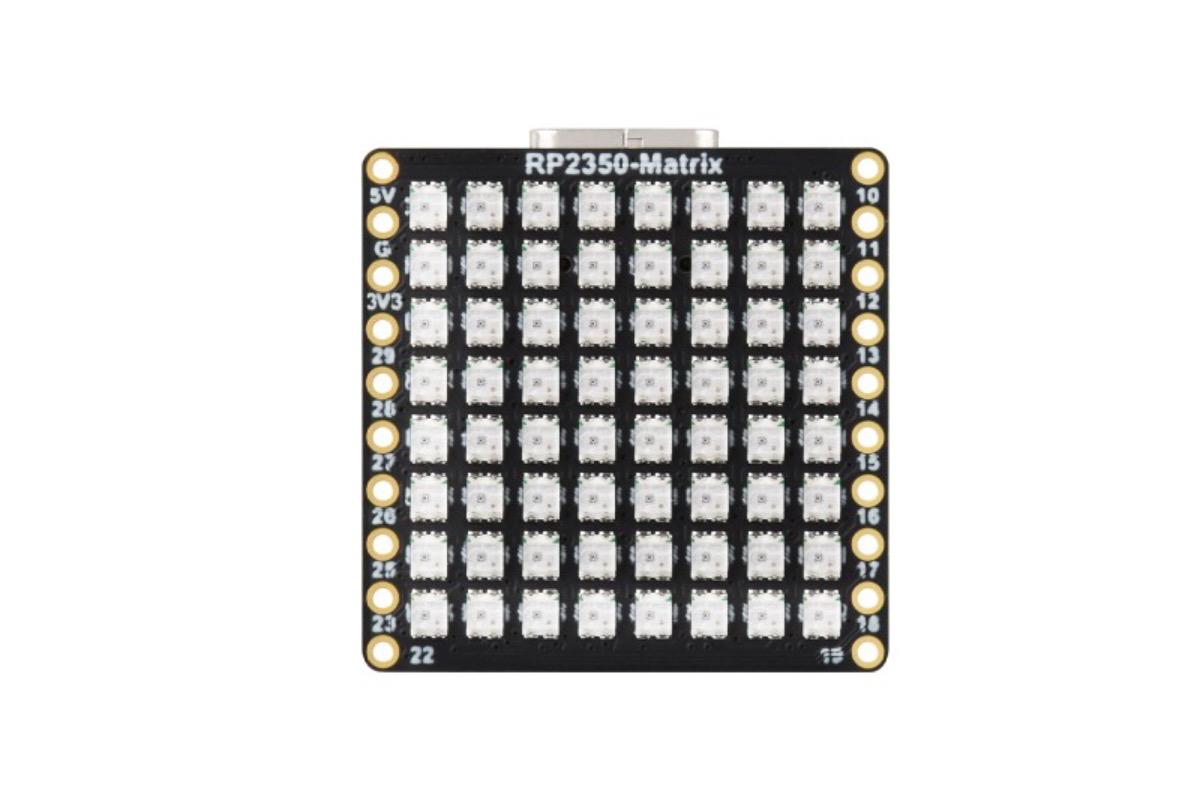 "RP2350-Matrix (плата разработки), RP2350A" - вид 3