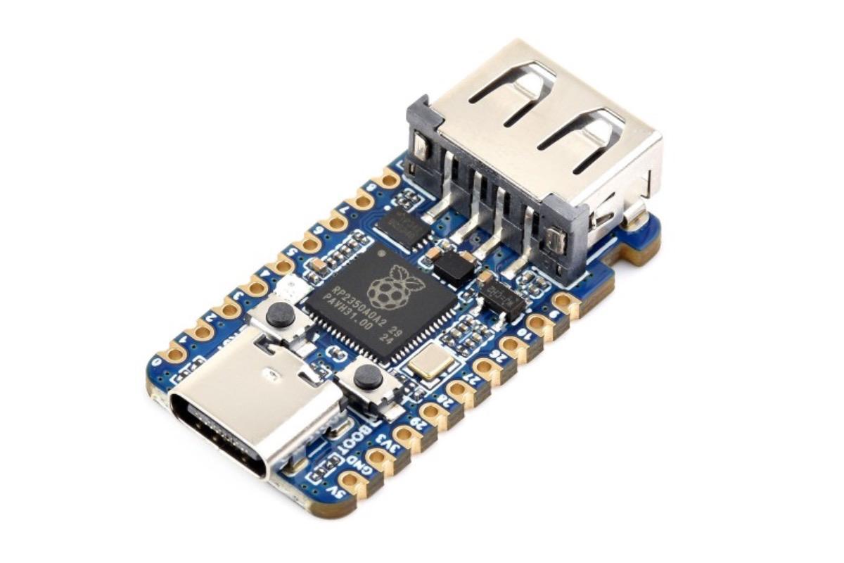 "RP2350-USB-A (плата разработки), RP2350A" - вид 2