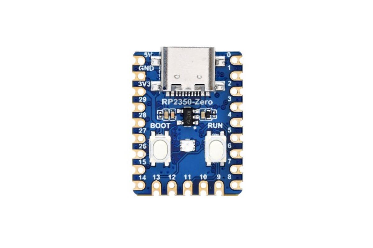 "RP2350-Zero (плата разработки), RP2350A" - вид 3