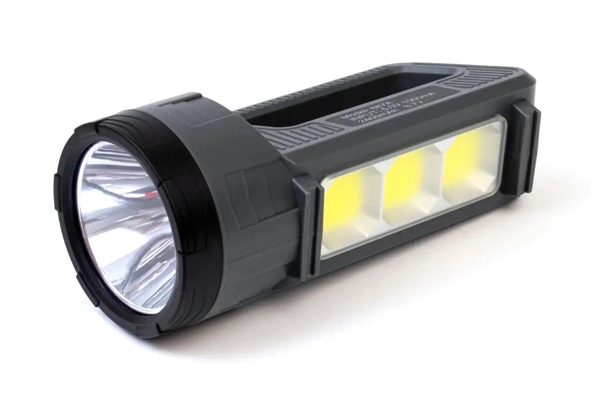 "Ручной фонарь, аккумуляторный, 20 Вт, COB" - вид 3