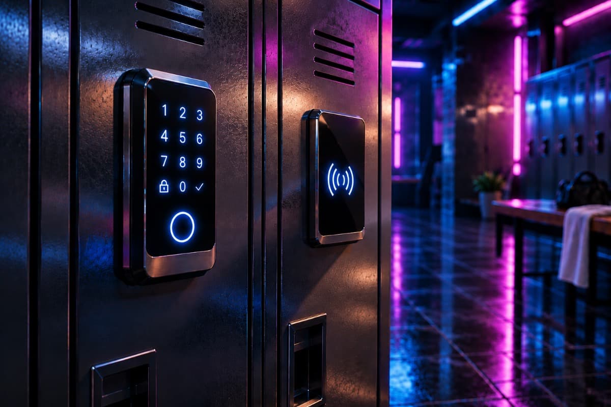 Кодовый или RFID-замок для шкафчика: что выбрать