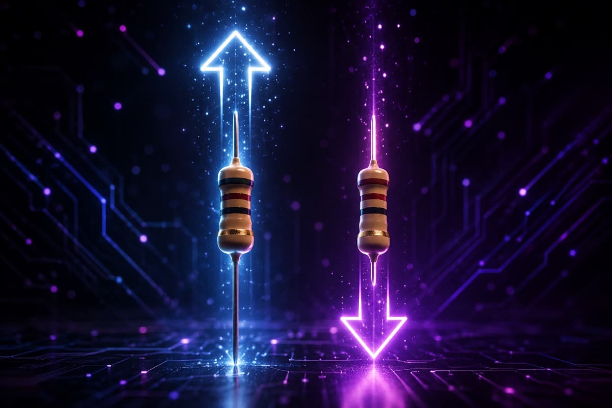 Pull-up и pull-down резисторы: почему вход микроконтроллера живет своей жизнью