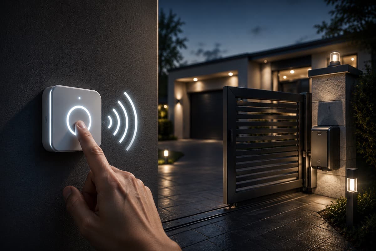 Wi-Fi-кнопка для управления светом, воротами или насосом без прокладки кабеля