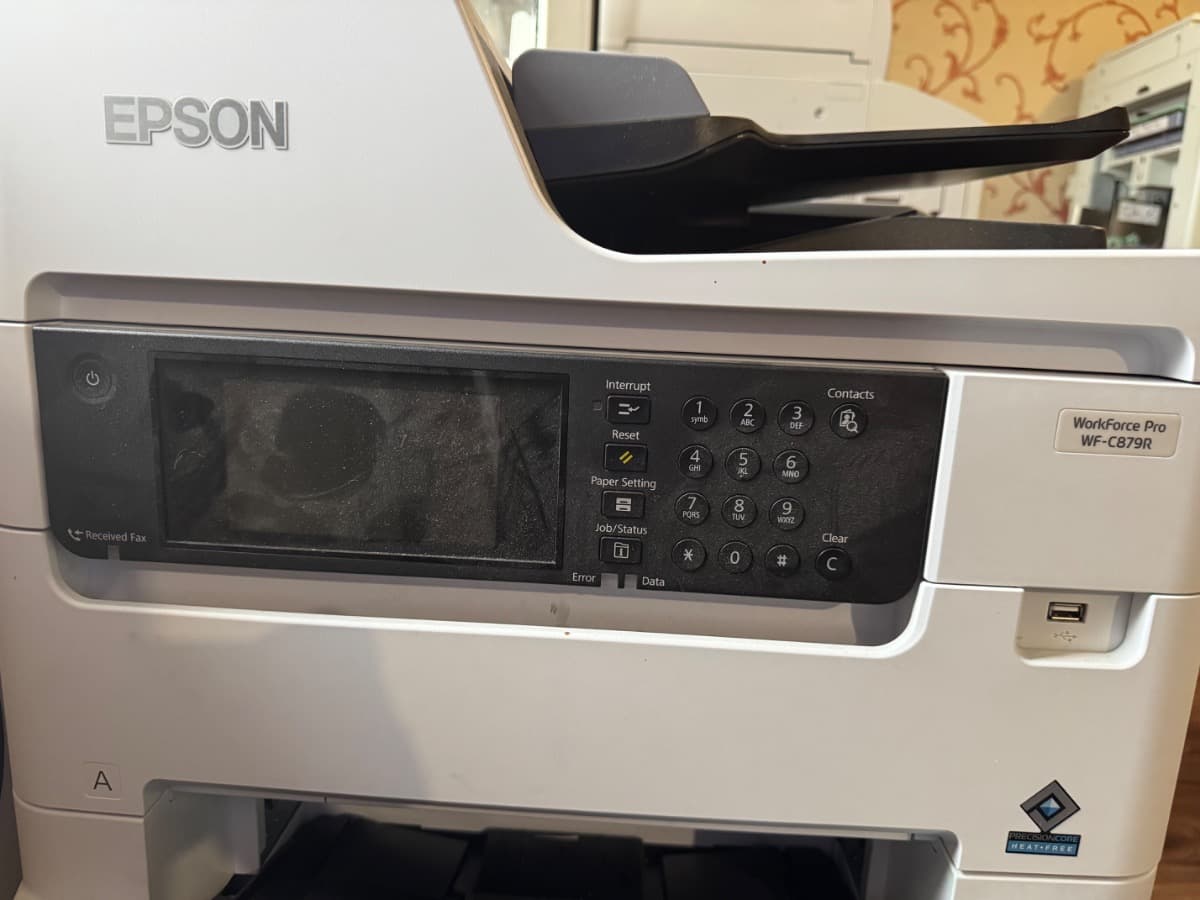 МФУ Epson WorkForce Pro WF-C879R A3