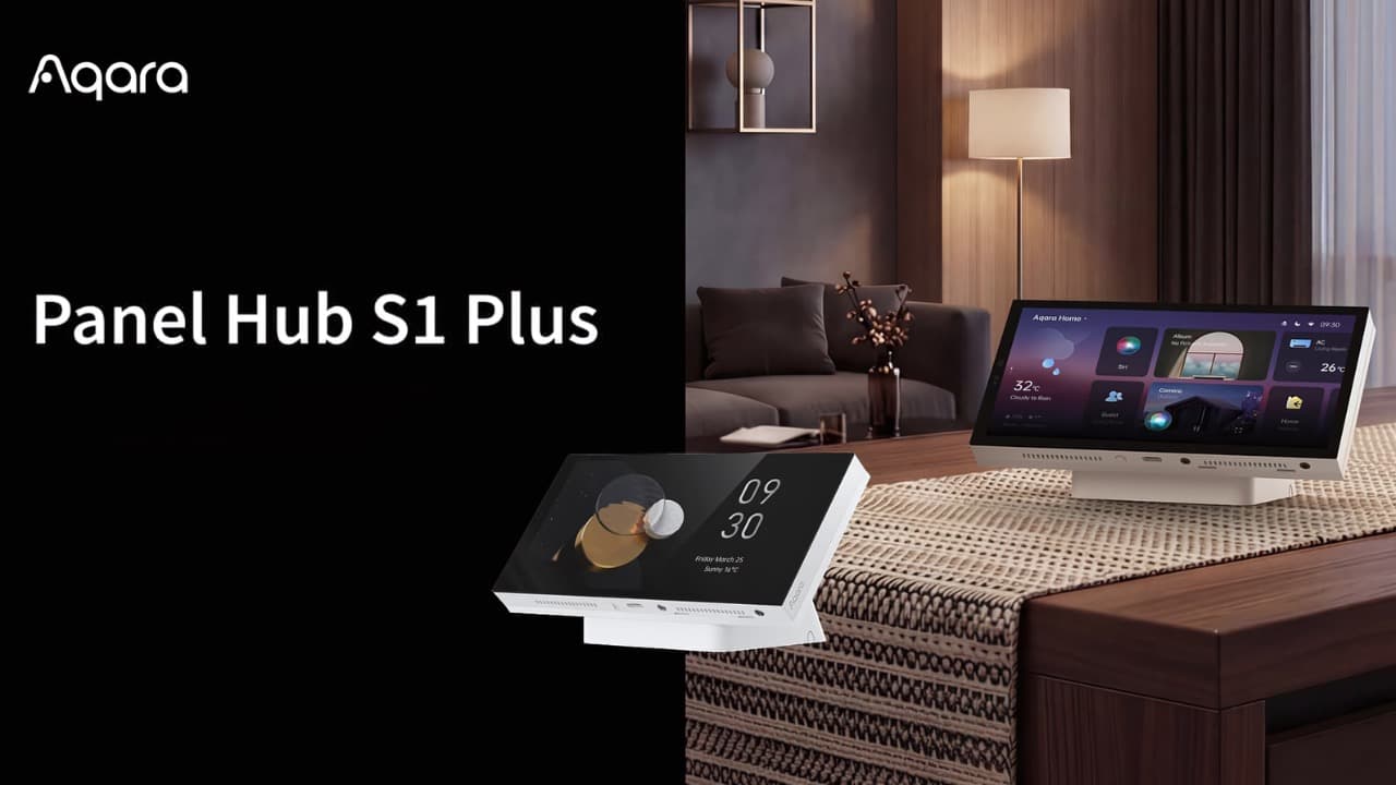Aqara начала продажи настольных Panel Hub S1 Plus и Touchscreen Dial V1