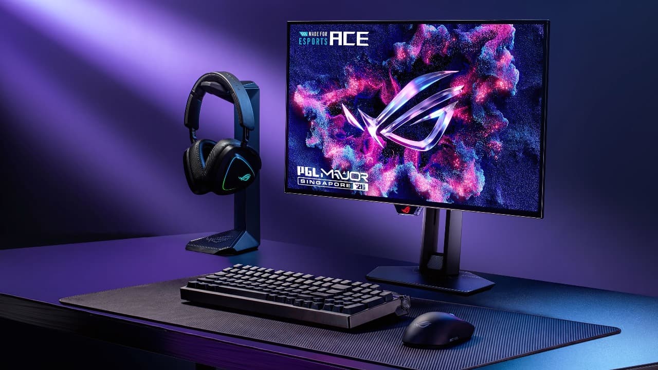 ASUS представила ROG Swift OLED PG259QWS Ace – игровой OLED-монитор с частотой 720 Гц