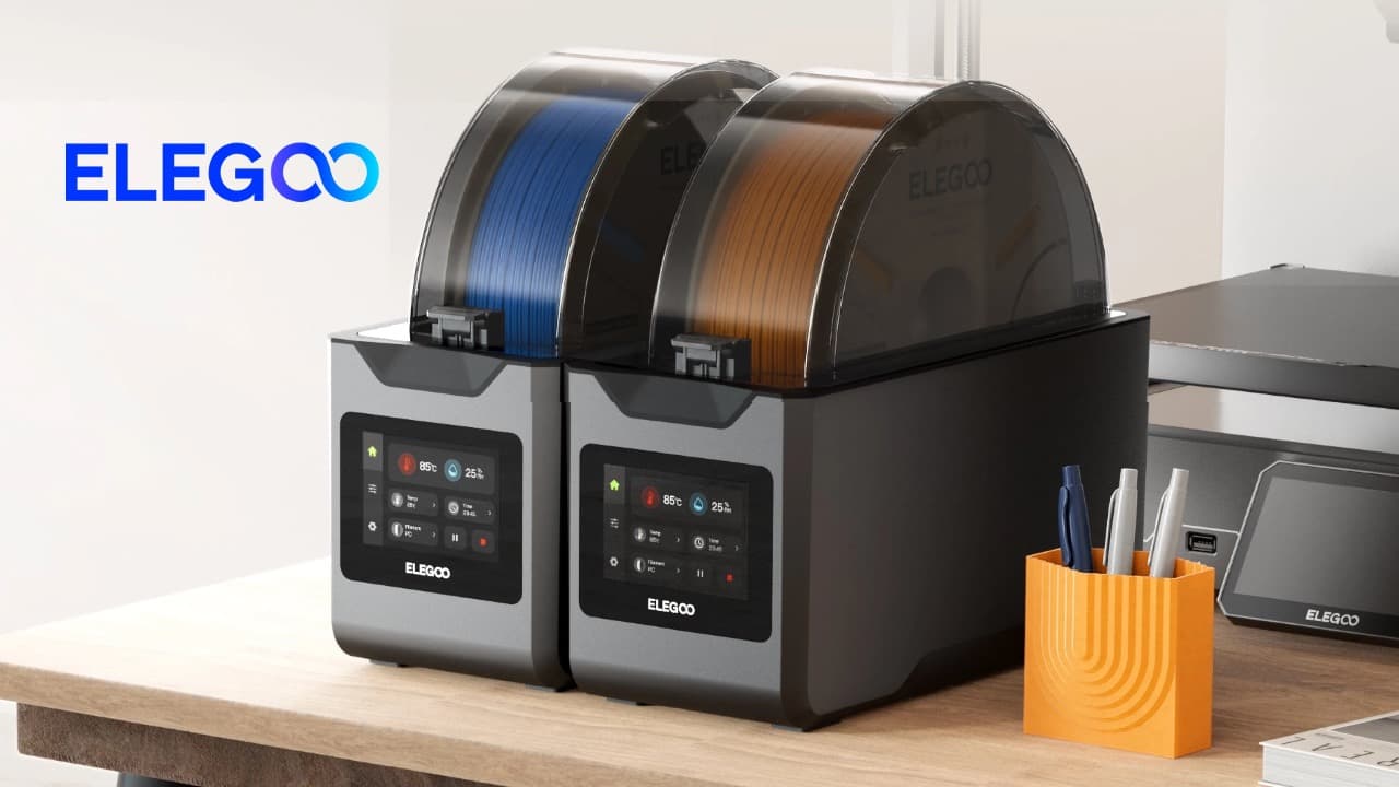 ELEGOO выпустила сушилку H1 HT для филамента с нагревом до 85 °C