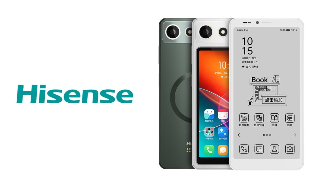 Hisense выпустила A10 Pro и A10 Ultra – E-Ink-смартфоны с подключаемым LCD-экраном