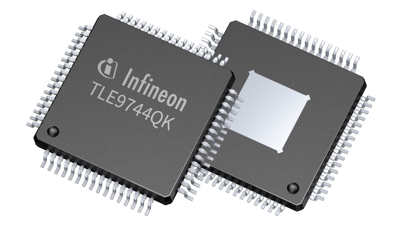 Infineon выпустила TLE9744QK – PMIC для тяговых инверторов с поддержкой ASIL-D