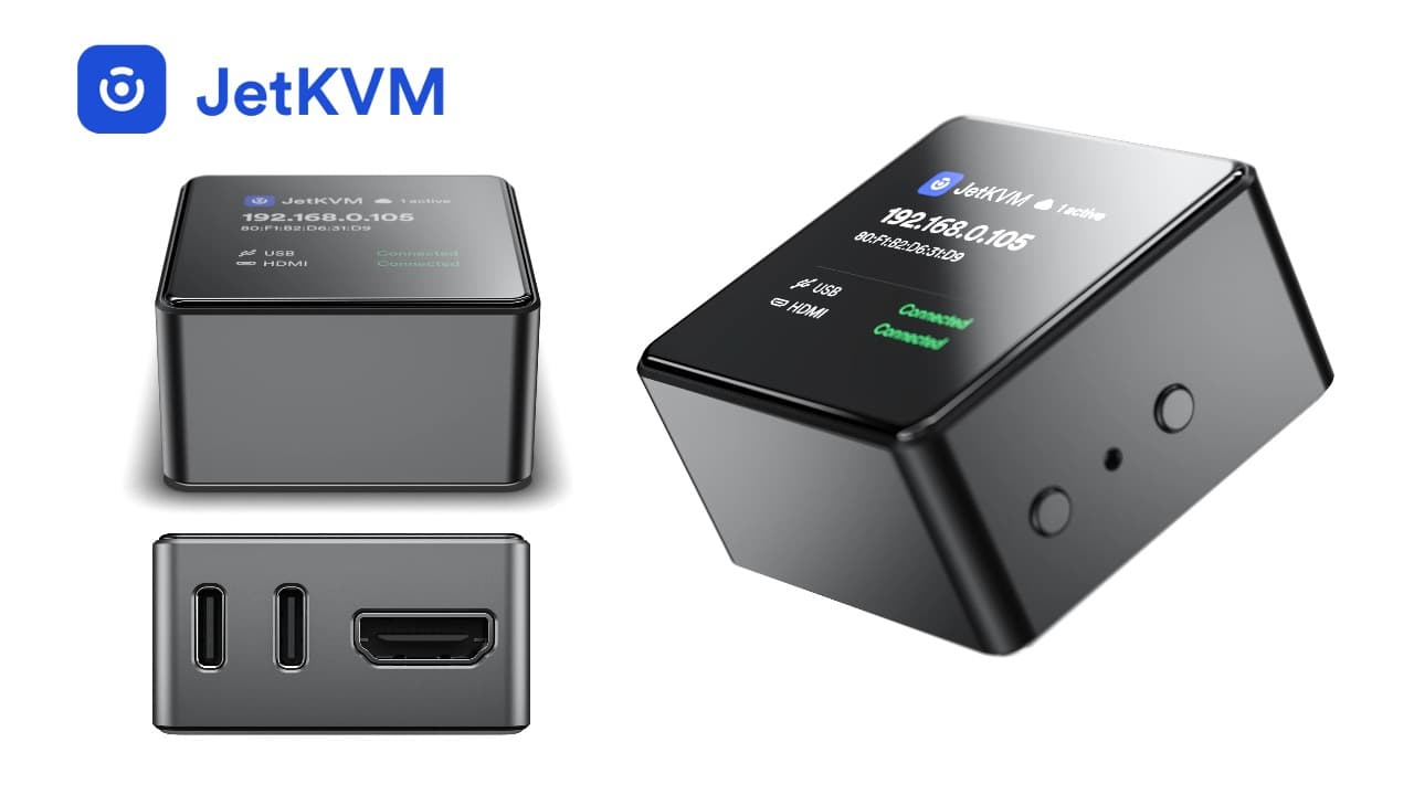 JetKVM представила Mini – KVM over IP на ESP32-P4X за $39 с захватом видео 1080p