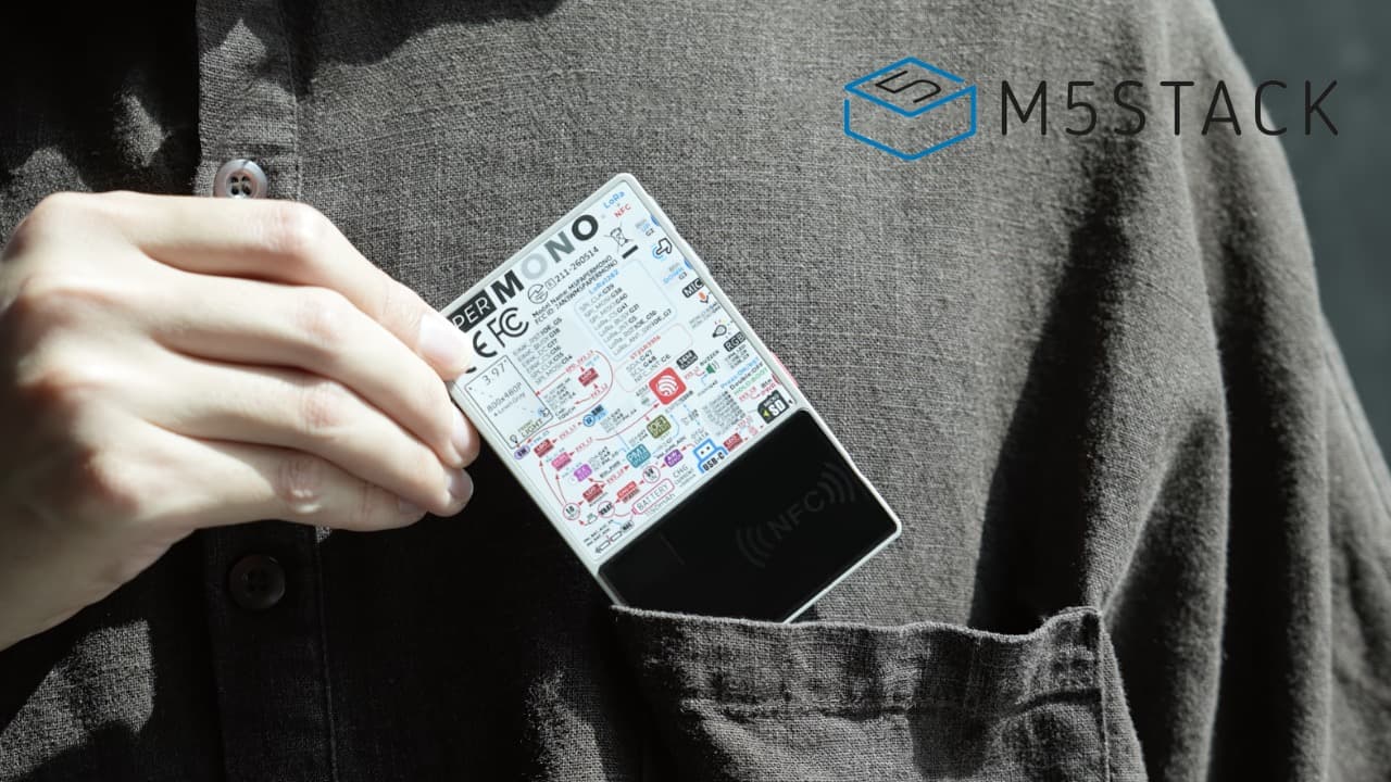 M5Stack PaperMono распродали за минуту после начала продаж