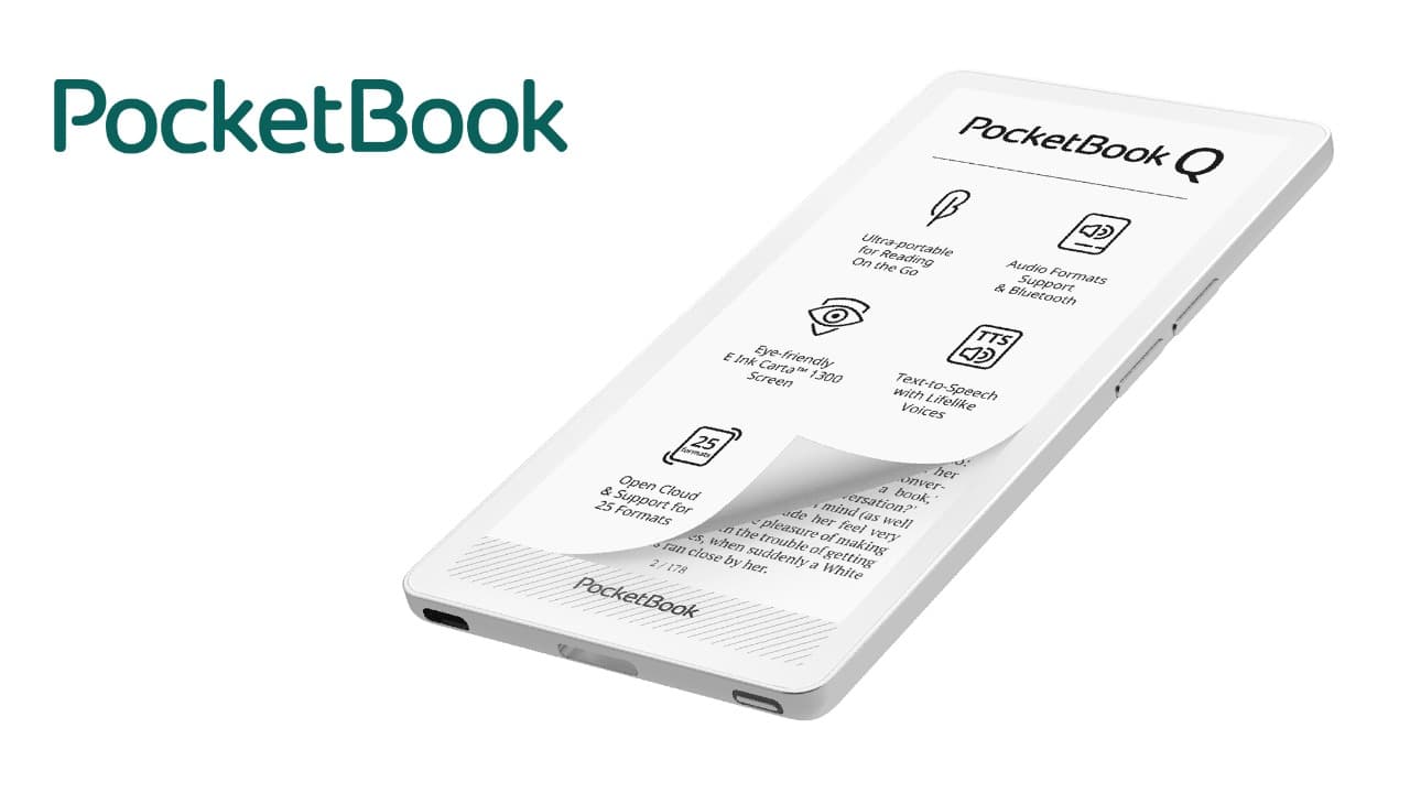 PocketBook представила Q – карманный E-Ink ридер размером со смартфон