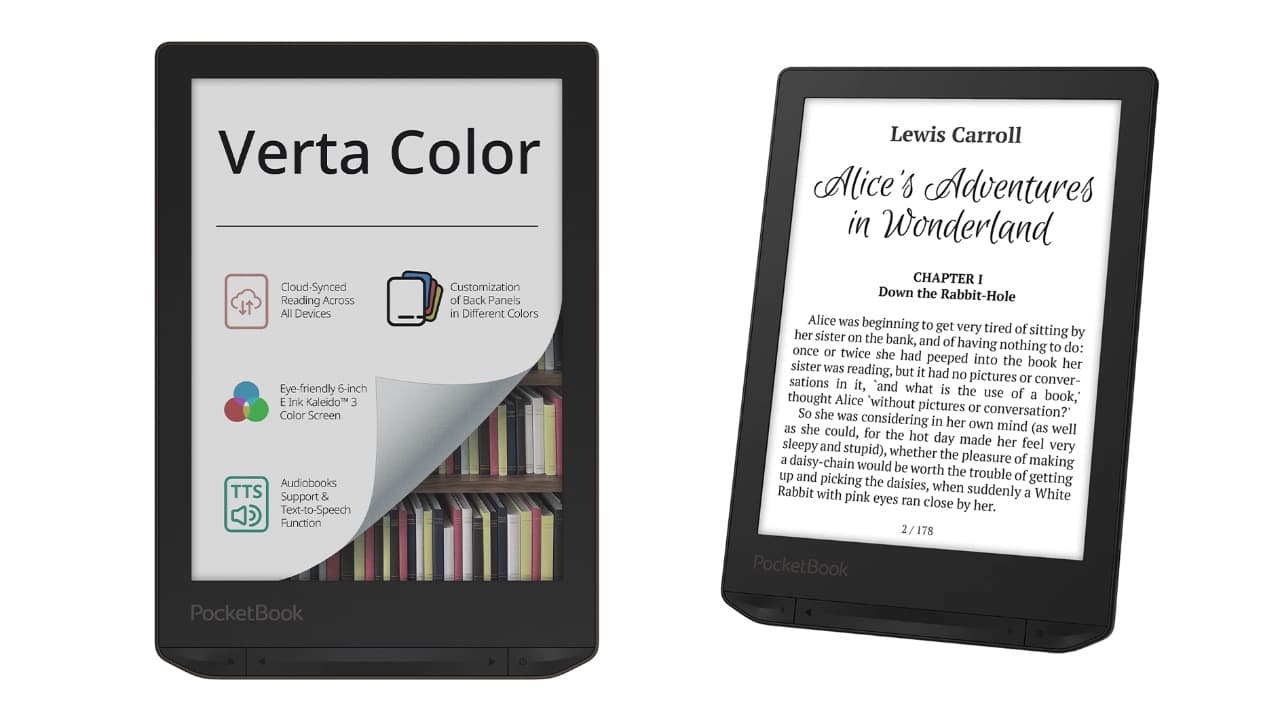 PocketBook представила Verta и Verta Color