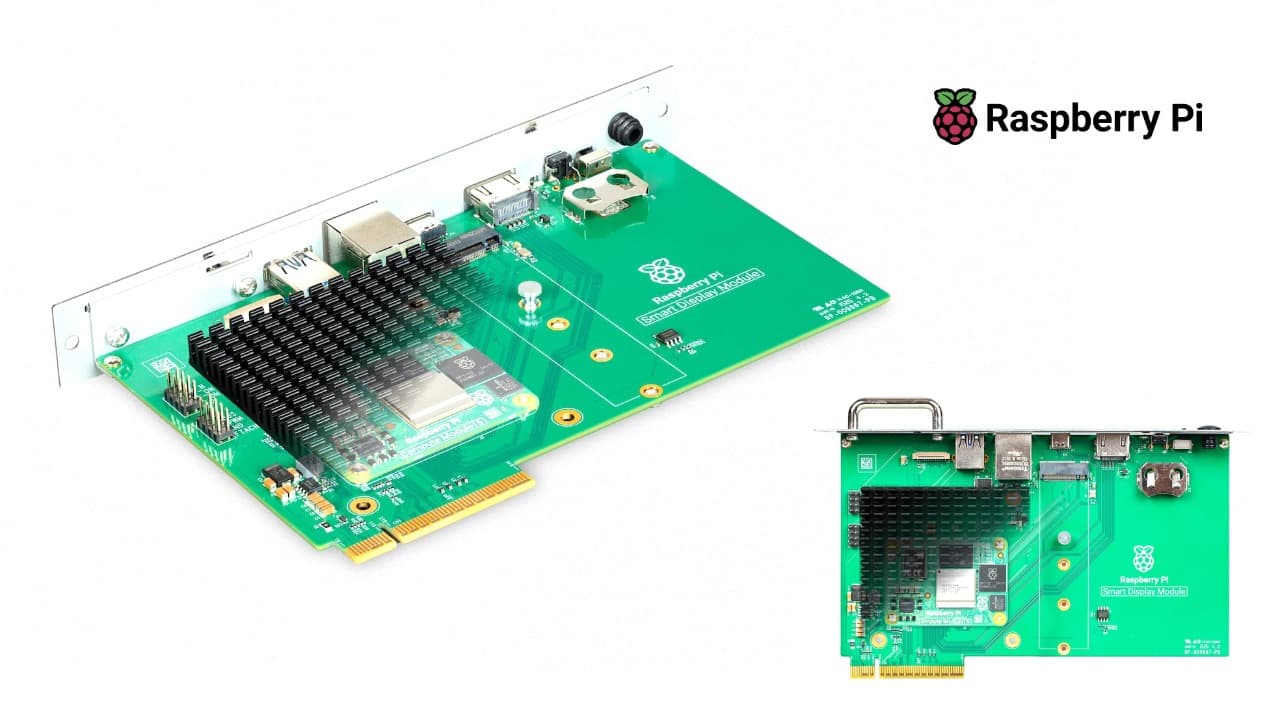 Raspberry Pi начала продажи Smart Display Module