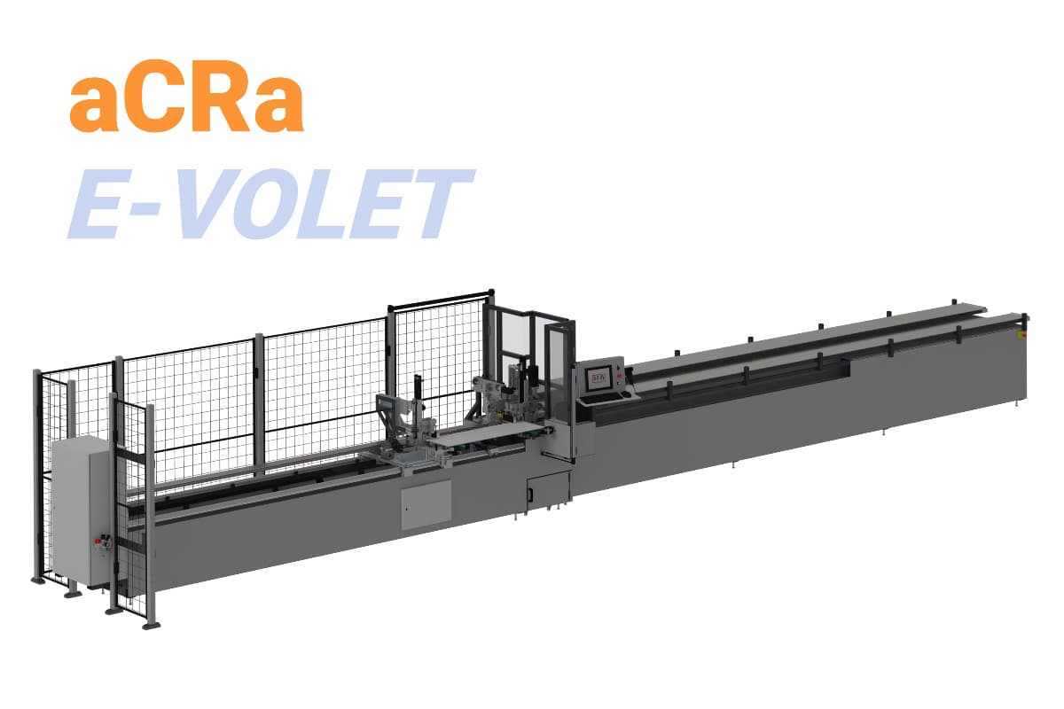 Автоматический станок для изготовления полотна рольставней ACROLOC E-VOLET