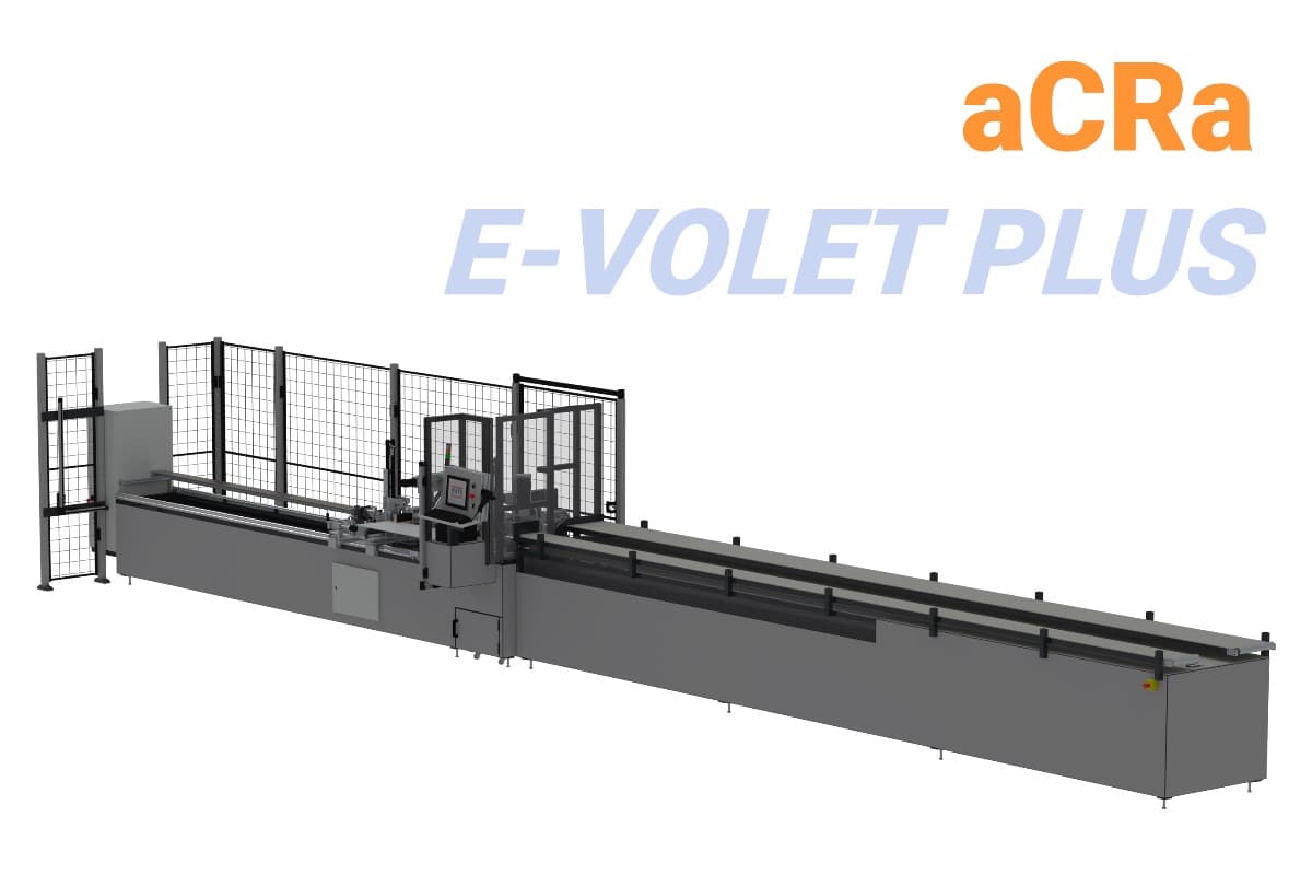 Автоматический станок для изготовления полотна рольставней ACROLOC E-VOLET Plus