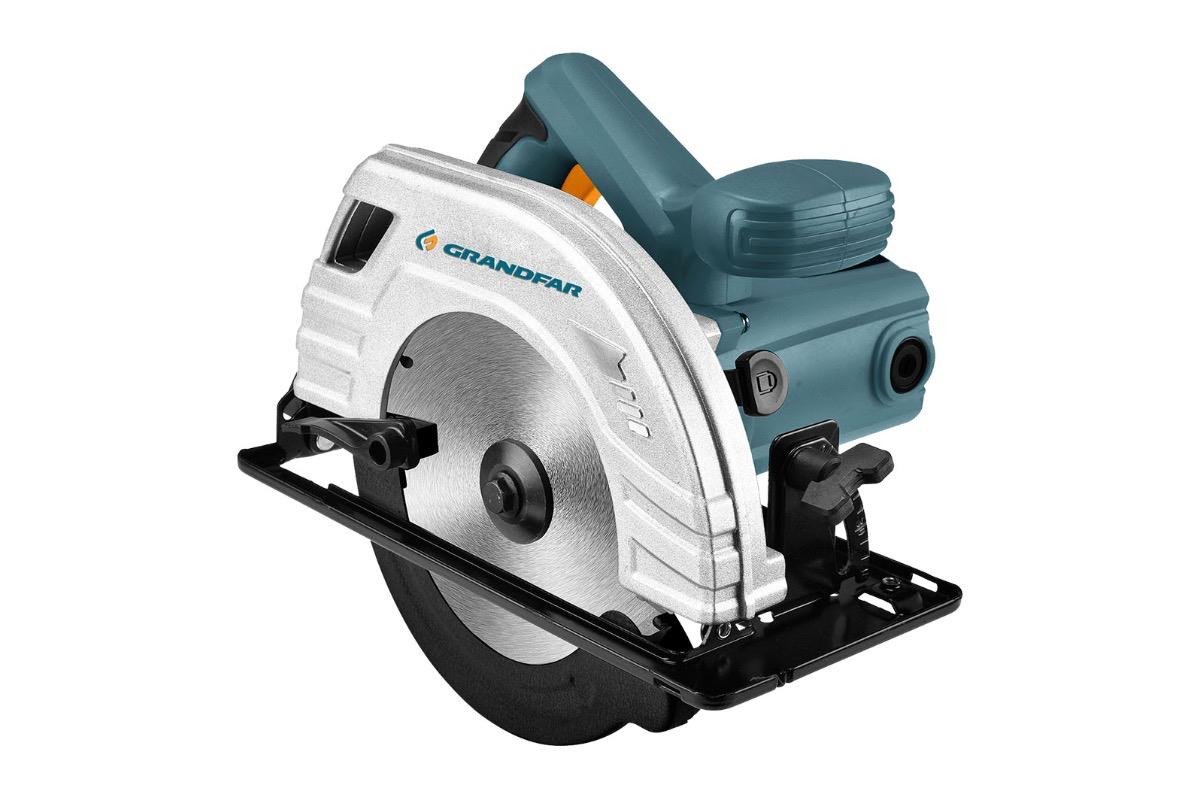Циркулярная пила GRANDFAR GDC 185-1380 G1, 1380 Вт, диск 185 мм