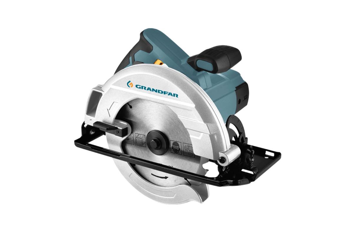 Циркулярная пила GRANDFAR GKS 185-1400 G1, 1400 Вт, диск 185 мм