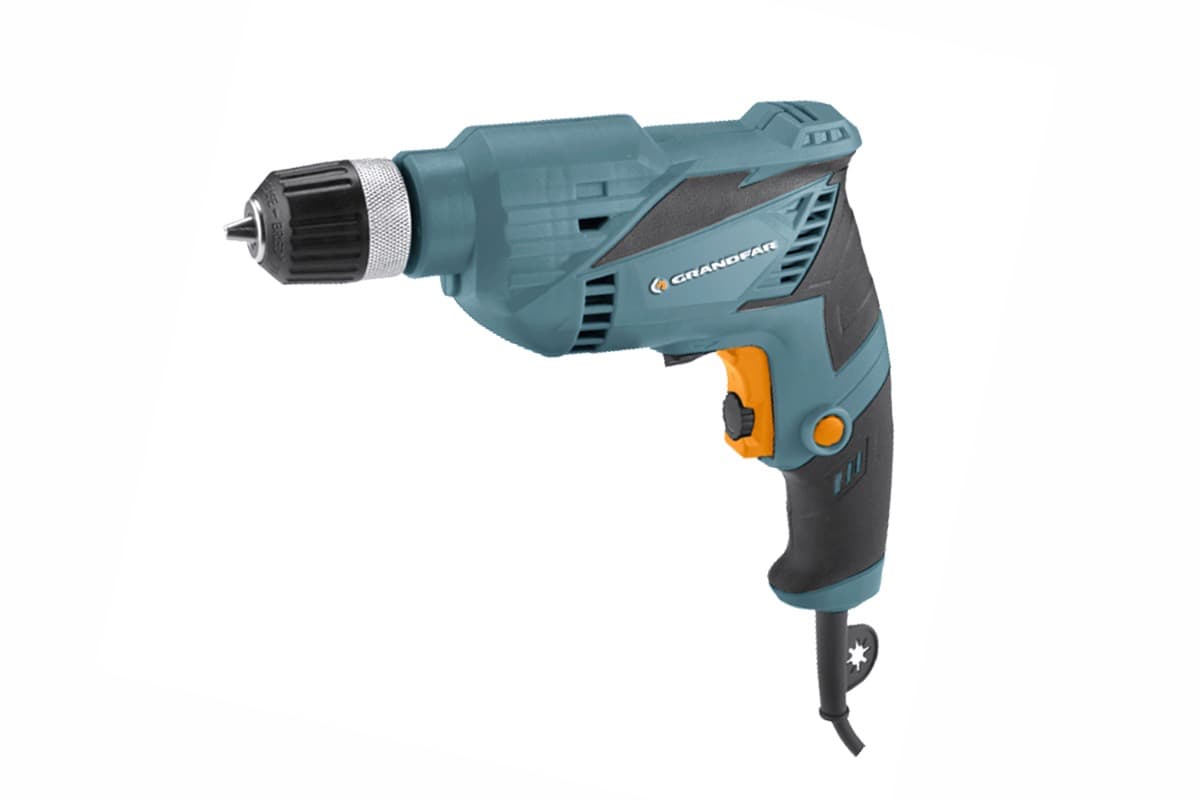 Дрель GRANDFAR GBM 10-400 G1, 450 Вт