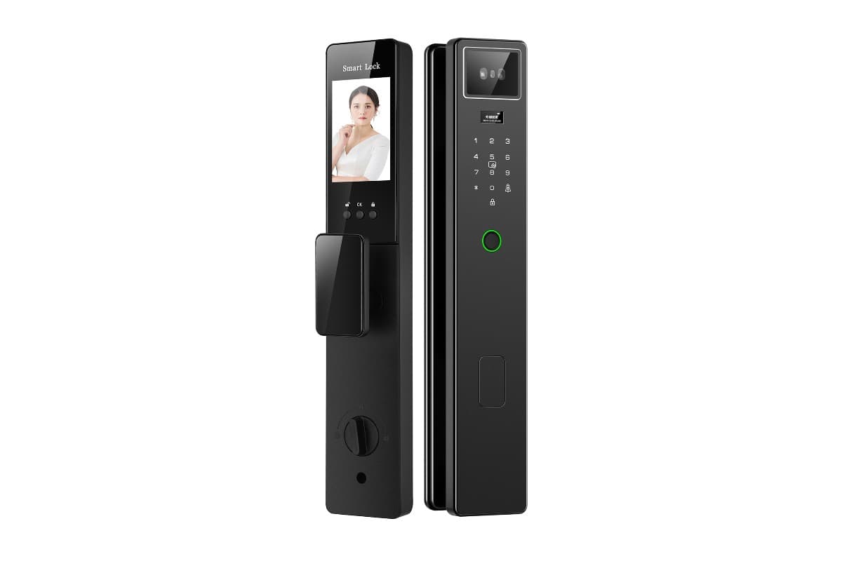 Электронный дверной замок Xuande Face Recognition, распознавание лица, отпечаток, код, RFID