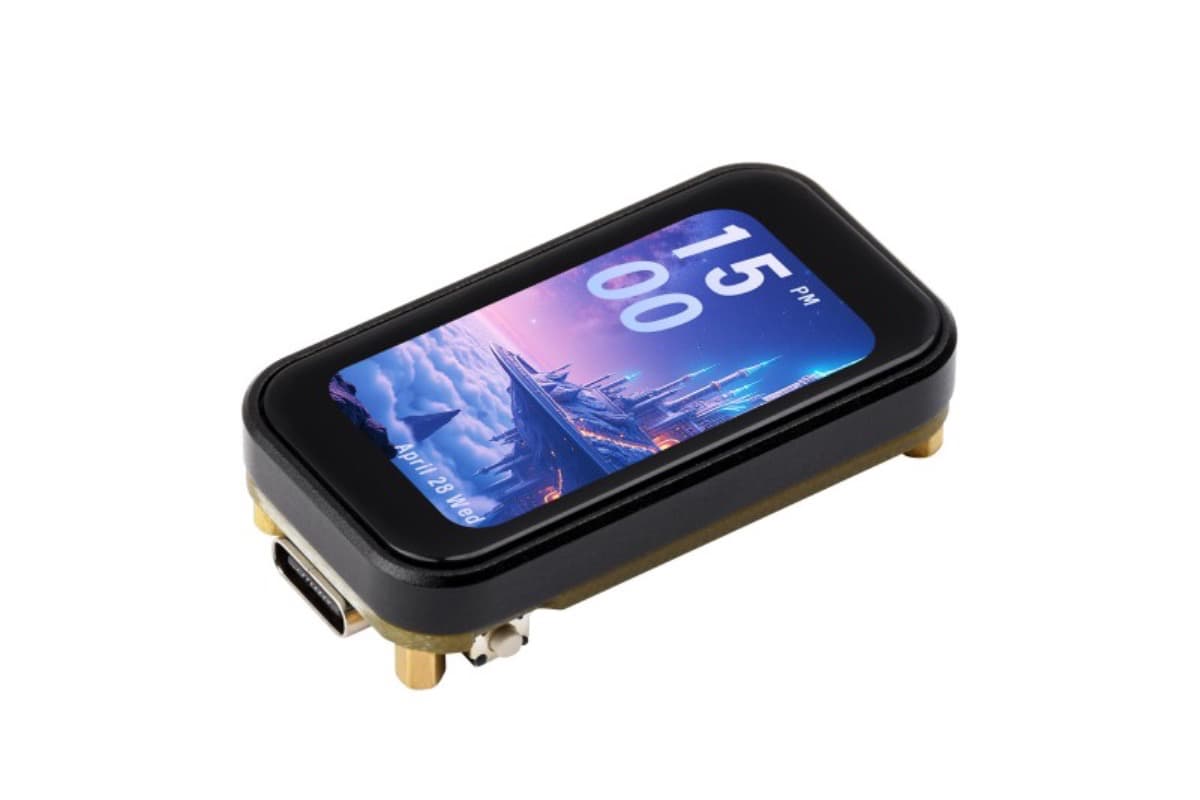 ESP32-C6-Touch-LCD-1.47 (плата разработки с сенсорным LCD-дисплеем 1.47″), Wi-Fi 6, Bluetooth, Zigbe