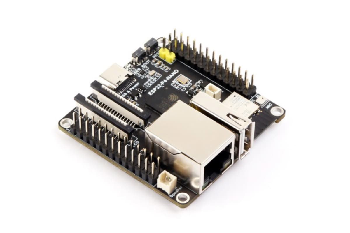 ESP32-P4-NANO (плата разработки), RISC-V, Wi-Fi 6, Bluetooth 5, Ethernet, MIPI CSI/DSI