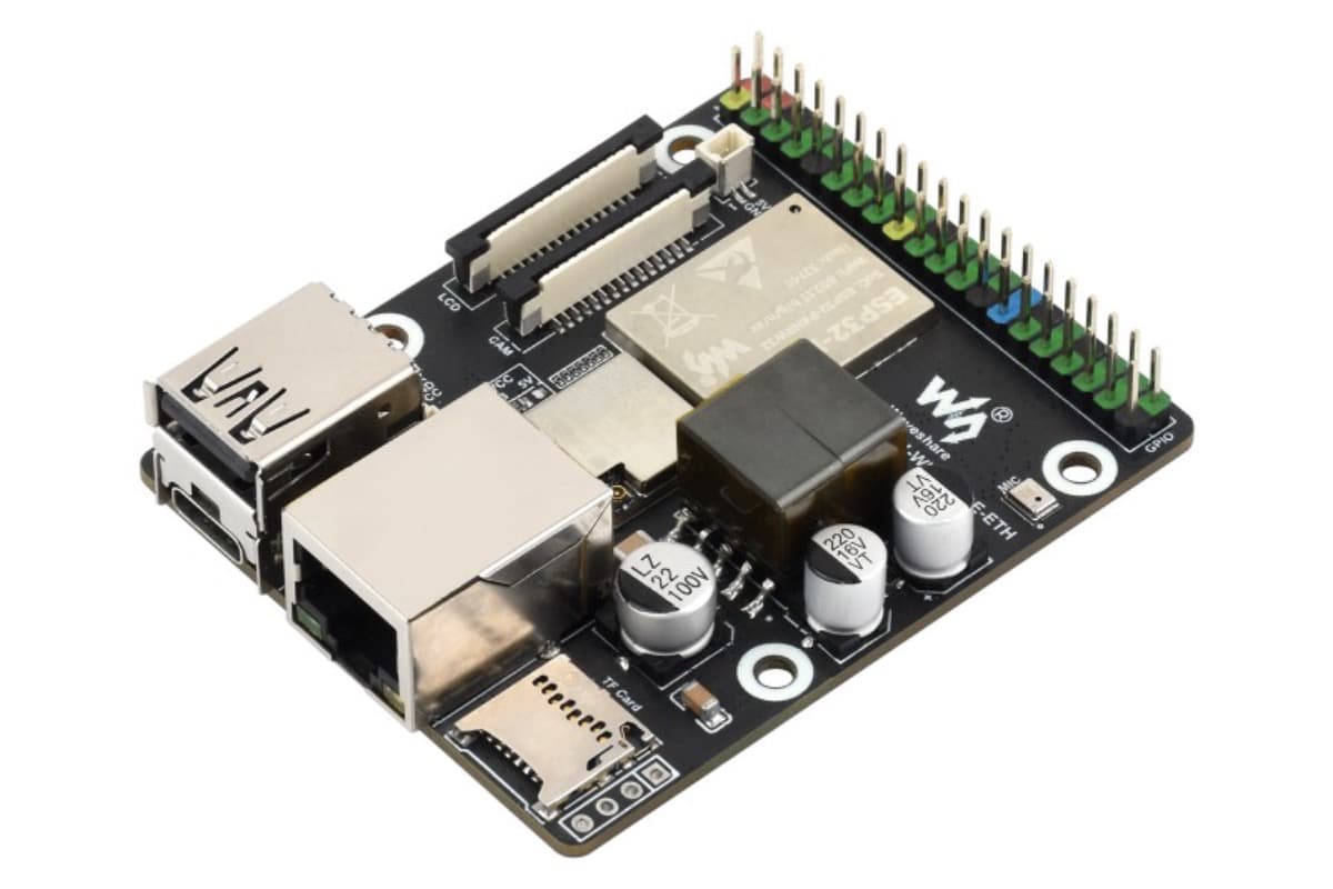 ESP32-P4-WIFI6-POE-ETH (плата разработки с Ethernet), Wi-Fi 6, Bluetooth