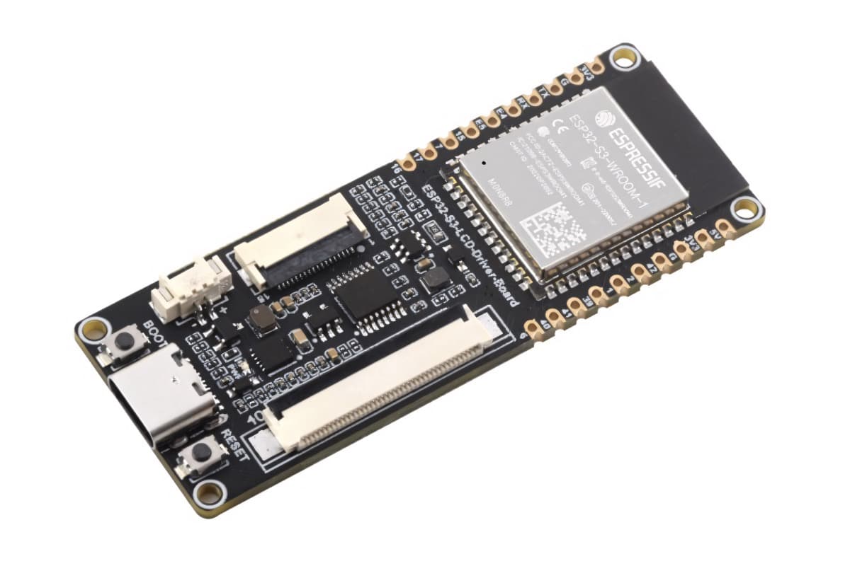 ESP32-S3 драйвер RGB LCD дисплеев (плата разработки), Wi-Fi, Bluetooth