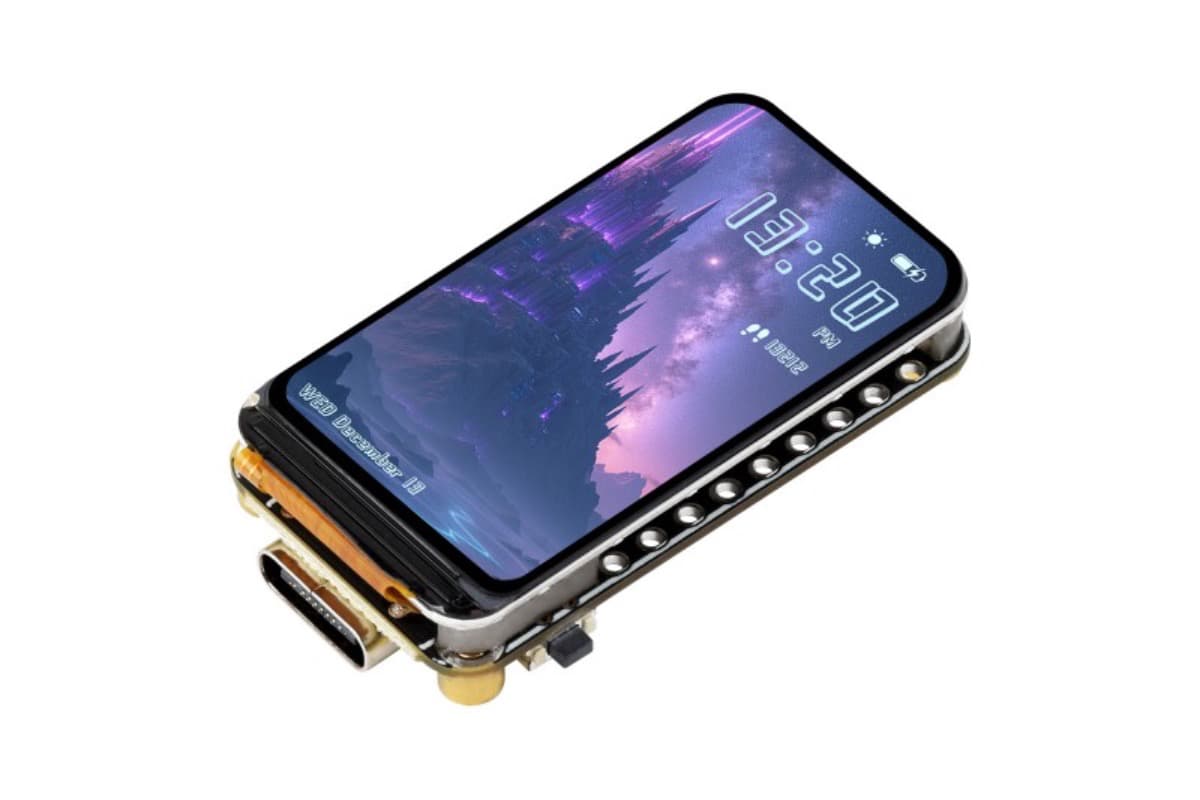 ESP32-S3-LCD-1.47B (плата разработки с LCD-дисплеем 1.47″), Wi-Fi, Bluetooth