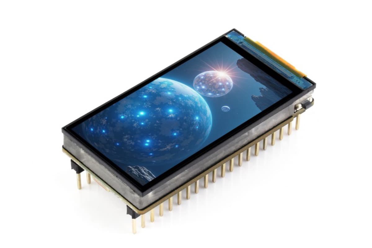 ESP32-S3-LCD-1.9 (плата разработки с LCD-дисплеем 1.9″), Wi-Fi, Bluetooth