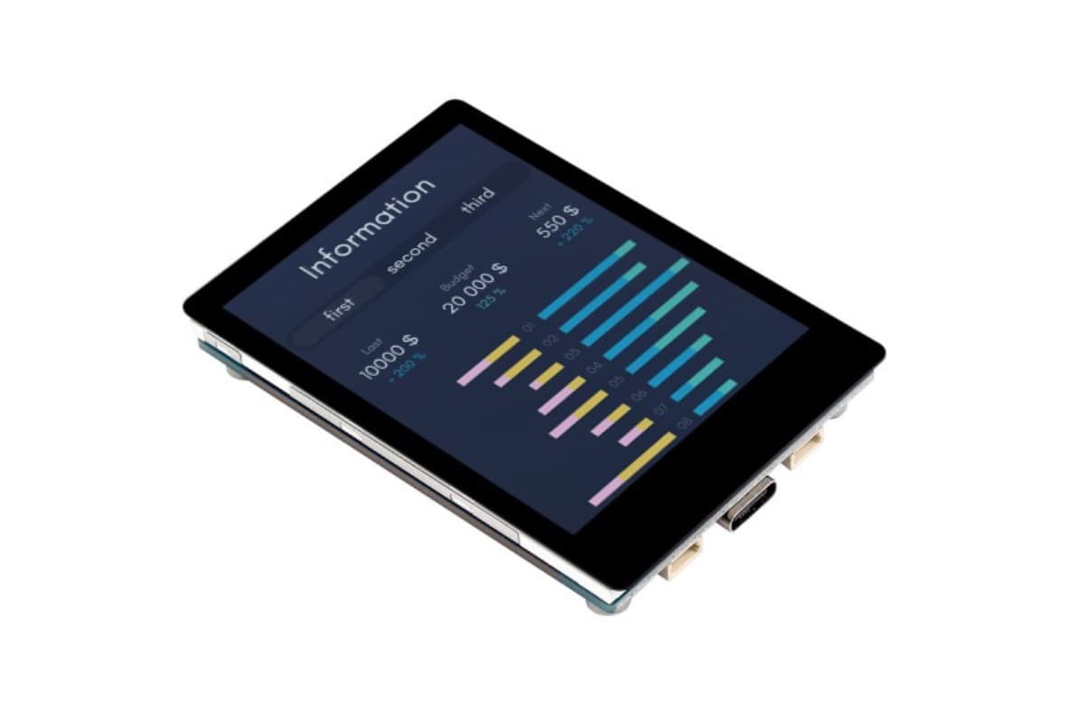 ESP32-S3-LCD-2.8 (плата разработки с LCD-дисплеем 2.8″), Wi-Fi, Bluetooth