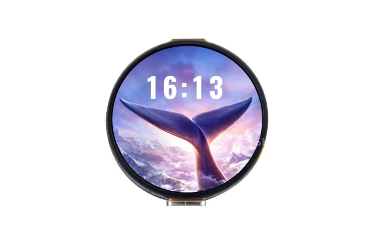 ESP32-S3-Touch-AMOLED-1.32 (плата разработки с сенсорным AMOLED-дисплеем 1.32″), Wi-Fi, Bluetooth