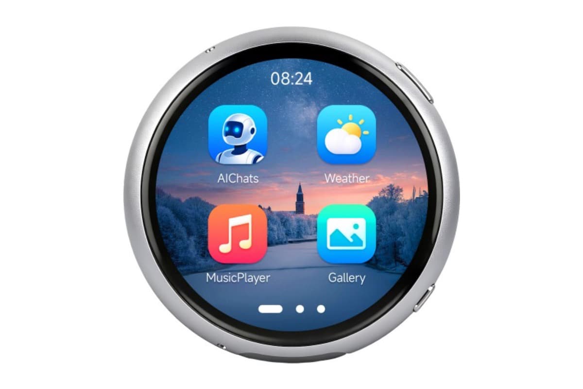 ESP32-S3-Touch-AMOLED-1.75C (плата разработки с сенсорным AMOLED-дисплеем 1.75″), Wi-Fi, Bluetooth
