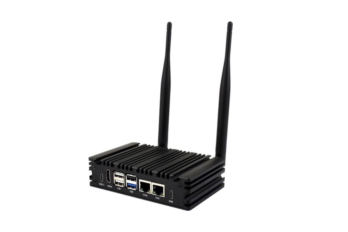 Luckfox Omni3576 (одноплатный компьютер), RK3576, 4GB LPDDR4X, NPU 6 TOPS, алюминиевый корпус