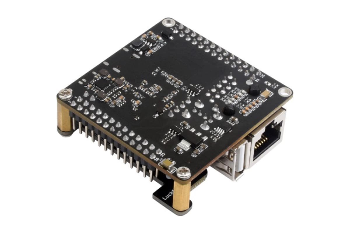 Luckfox Pico Ultra B, RV1106, 128 МБ, 8 ГБ eMMC, Wi-Fi 6 и Bluetooth 5.2, PoE