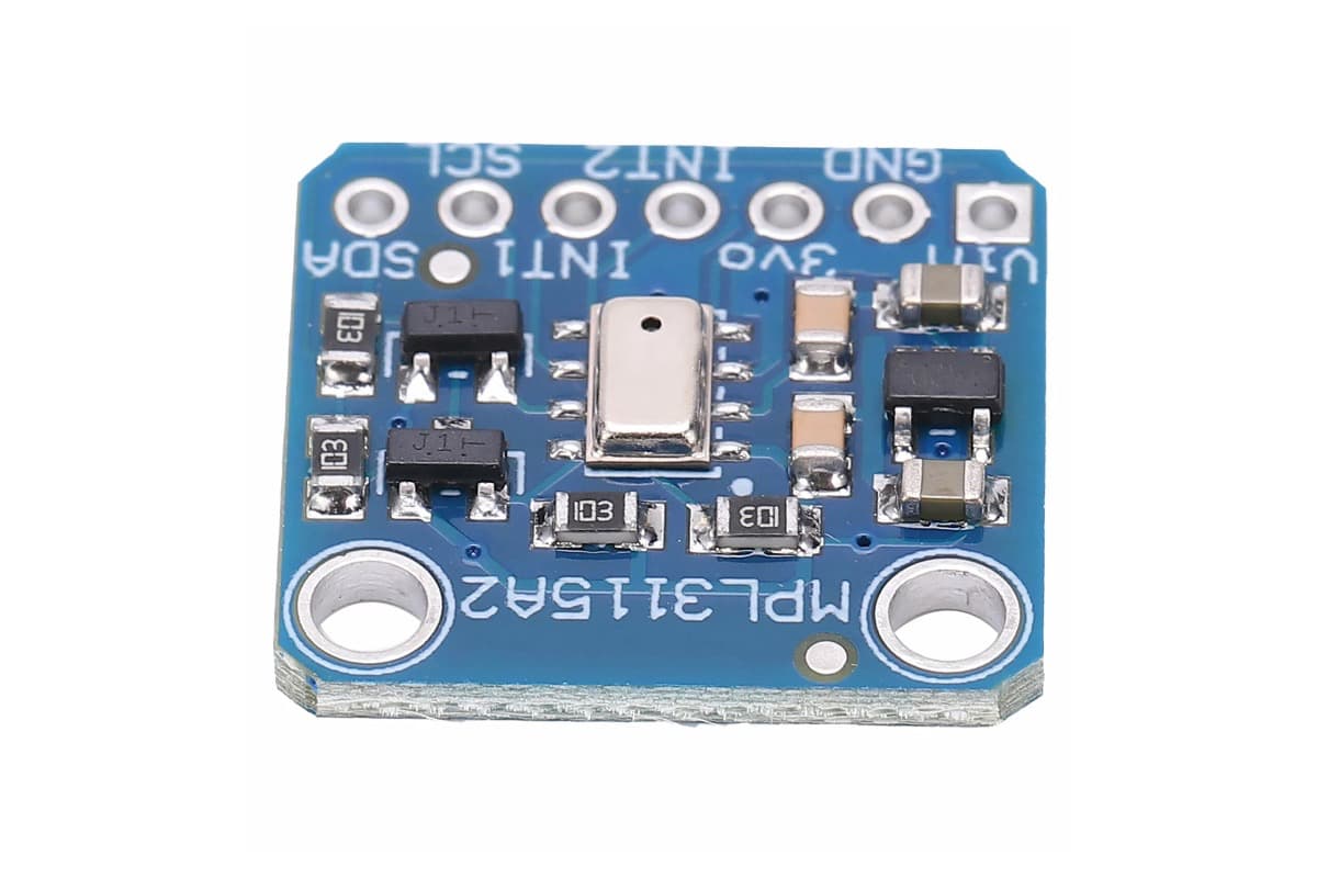 MPL3115A2 (модуль датчика давления), I2C, высотомер