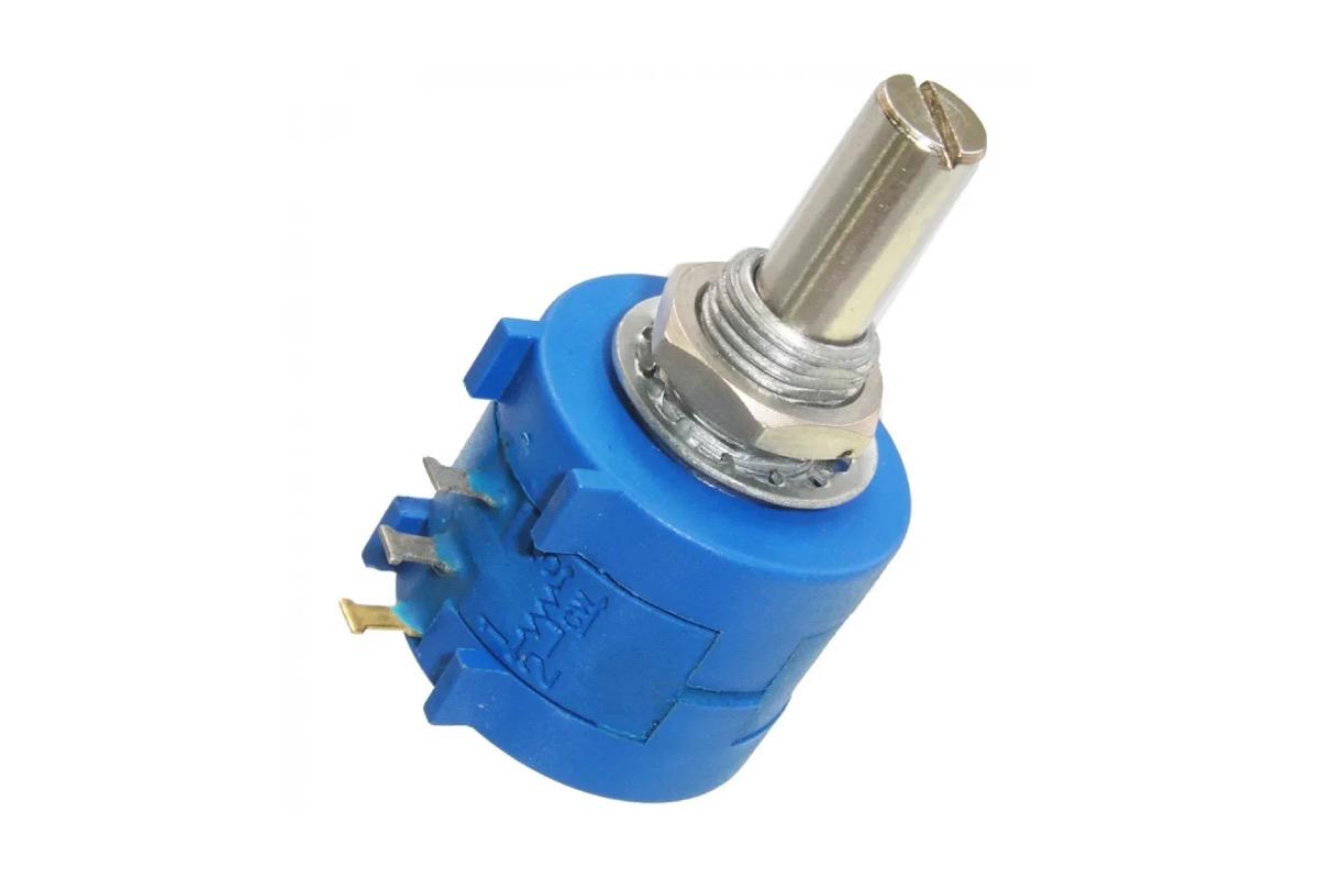 3590S-2-103L (переменный резистор), многооборотный, 10 кОм, 2 Вт