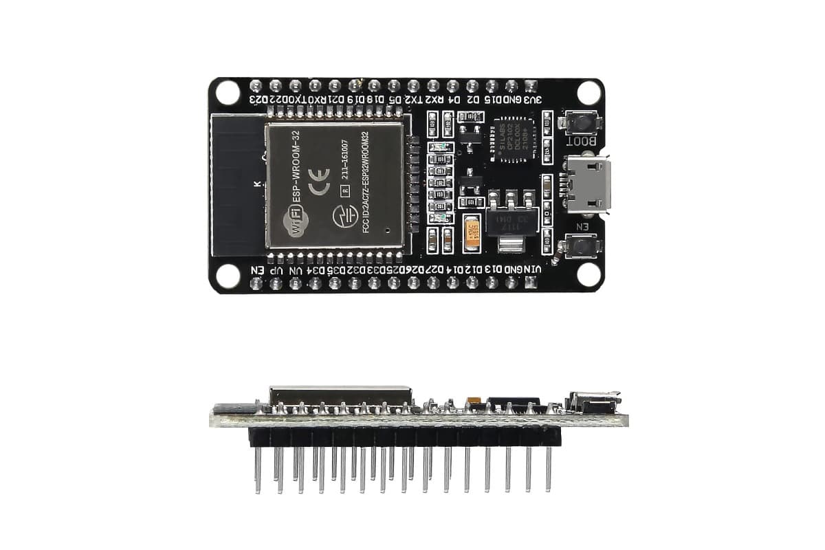 "ESP32 DevKit (плата разработки), CP2102, Wi-Fi, Bluetooth, ESP-WROOM-32" - вид 2