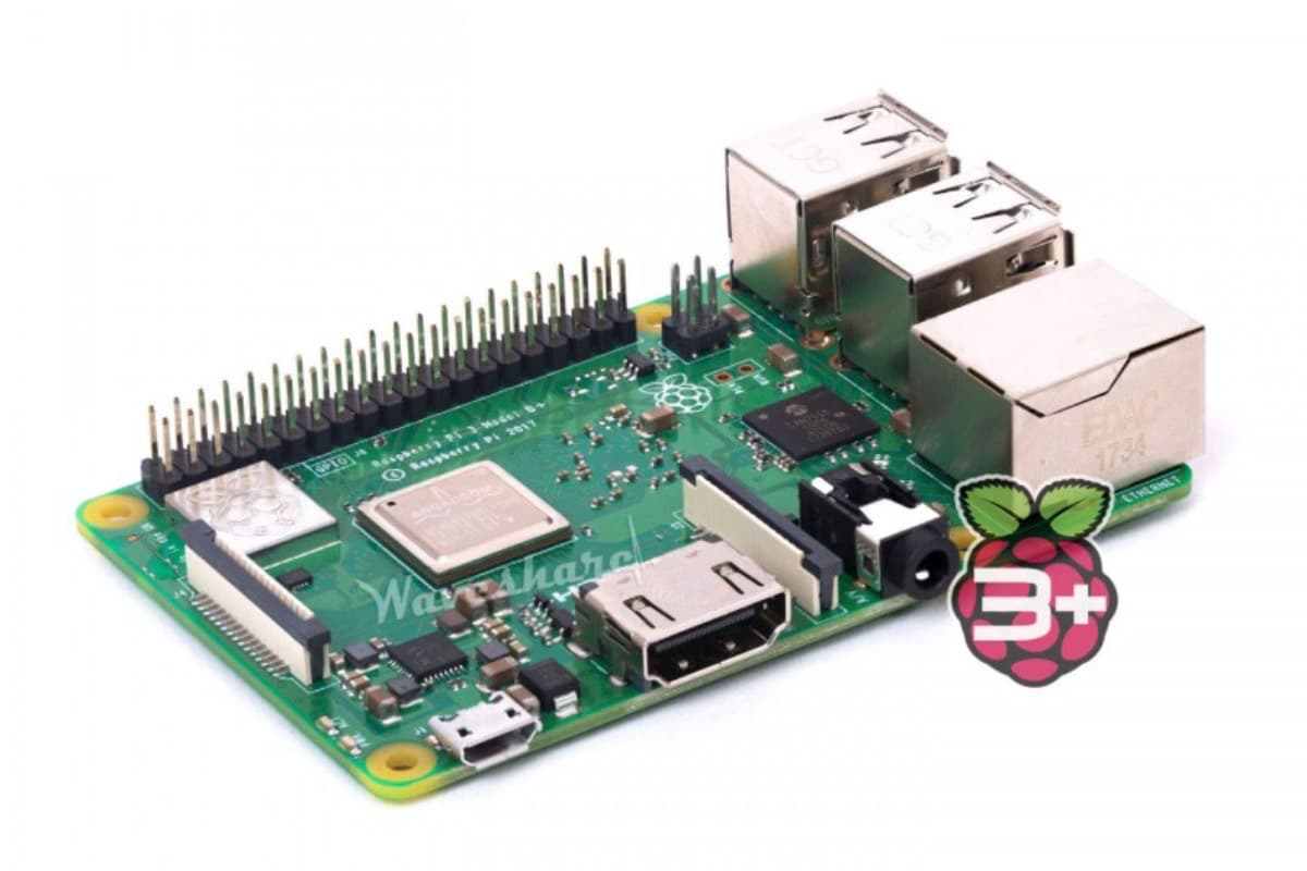 Raspberry Pi 3 Model B+ (одноплатный компьютер), BCM2837B0, Wi-Fi, Bluetooth, Ethernet