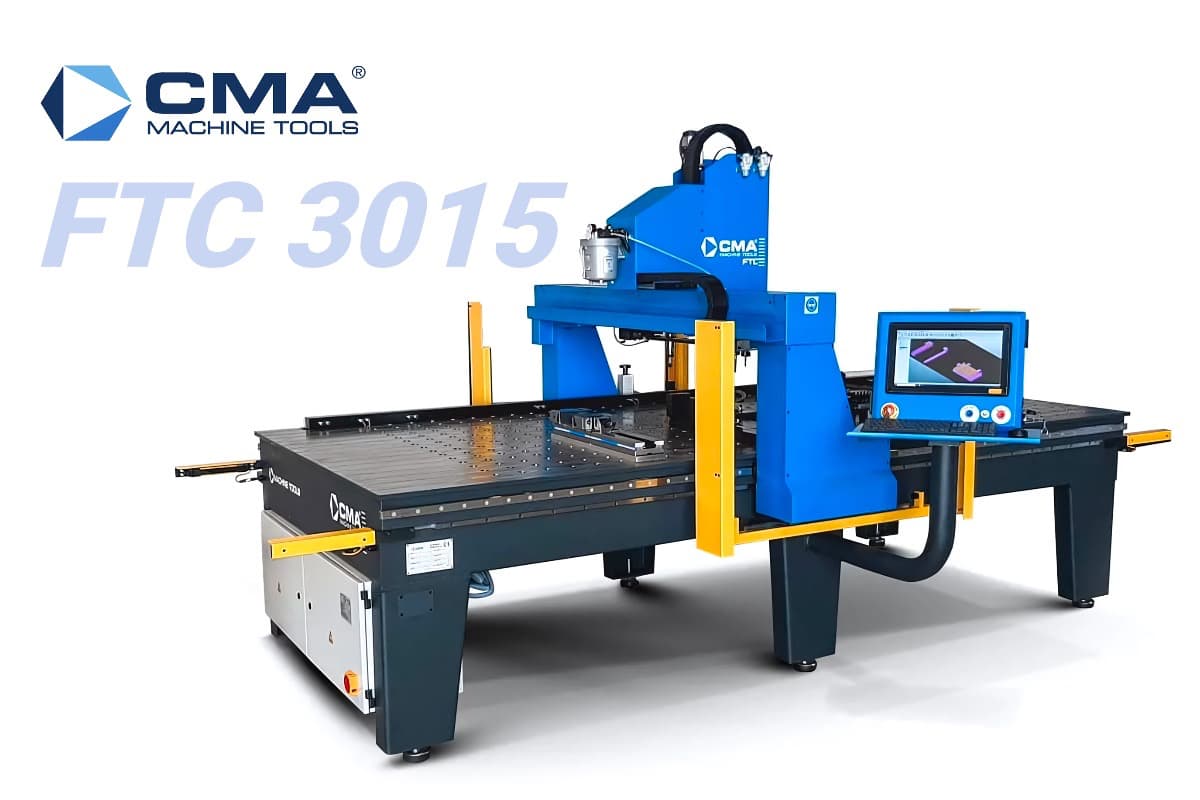 Обрабатывающий резьбонарезной центр с ЧПУ CMA FTC 3015
