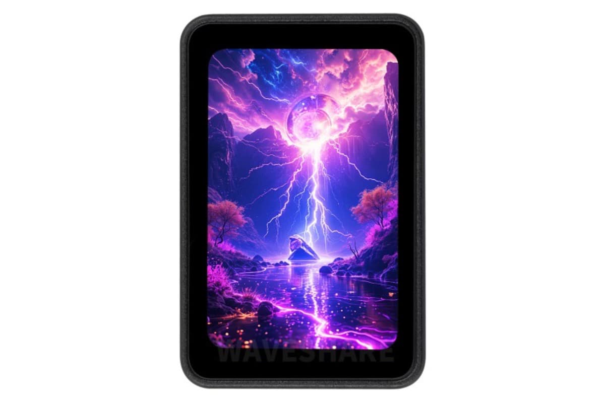 RP2350-Touch-AMOLED-1.64-M (плата разработки с сенсорным AMOLED-дисплеем), RP2350A, 1.64 дюйма