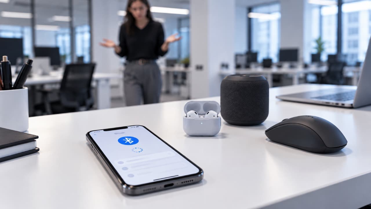 Bluetooth не видит устройства при поиске.