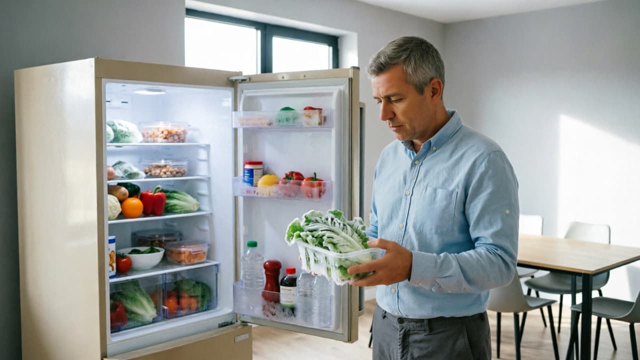 Холодильник слишком сильно охлаждает и замораживает продукты.